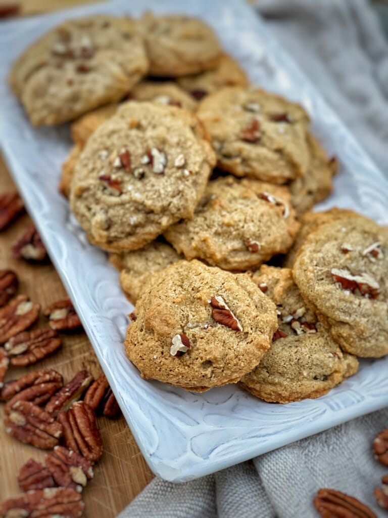 Almond Flour Pecan Cookies Sweet Savory and Steph