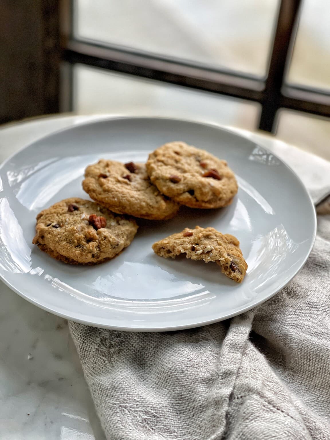Almond Flour Pecan Cookies Sweet Savory and Steph