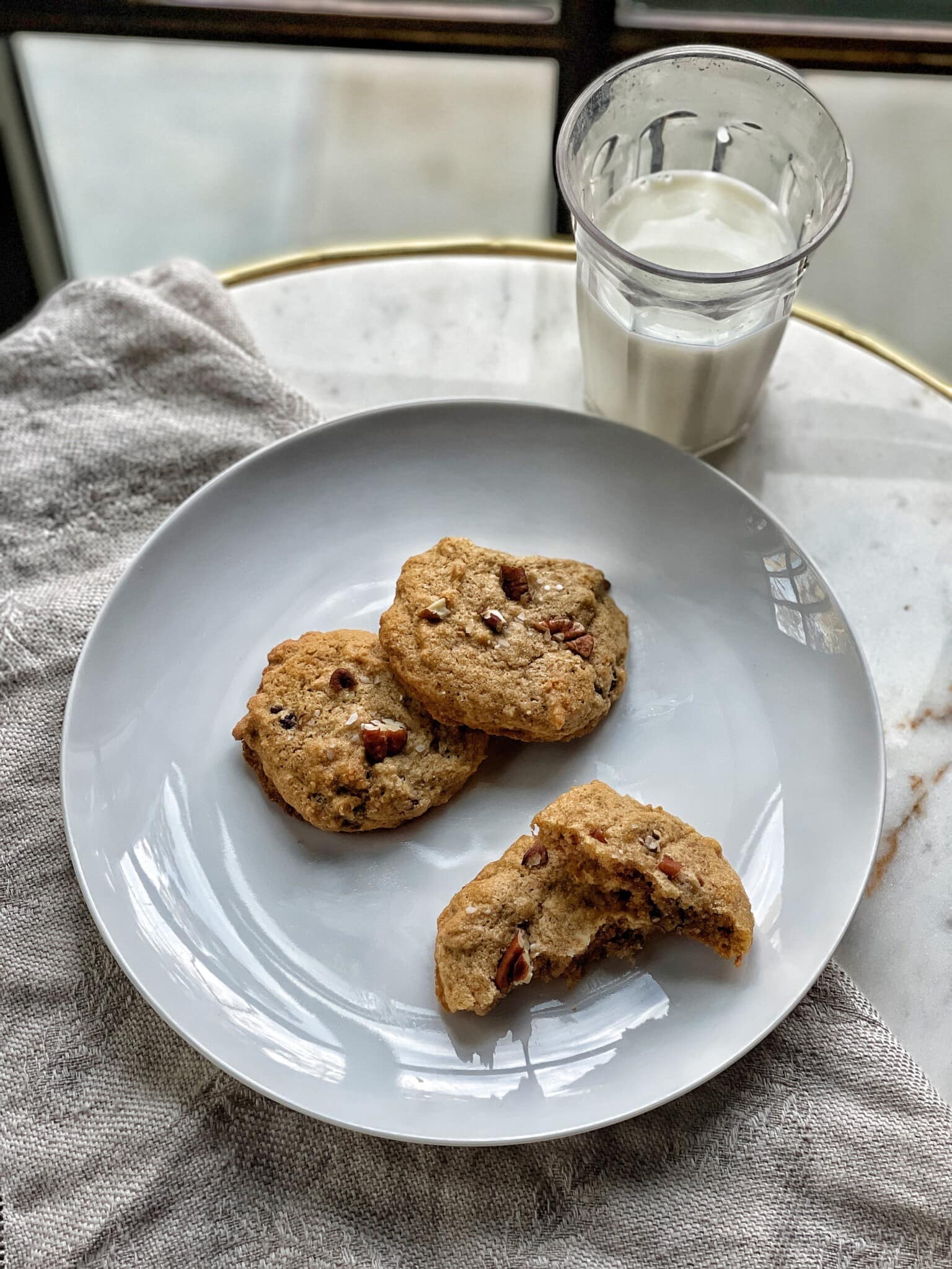 Almond Flour Pecan Cookies Sweet Savory and Steph