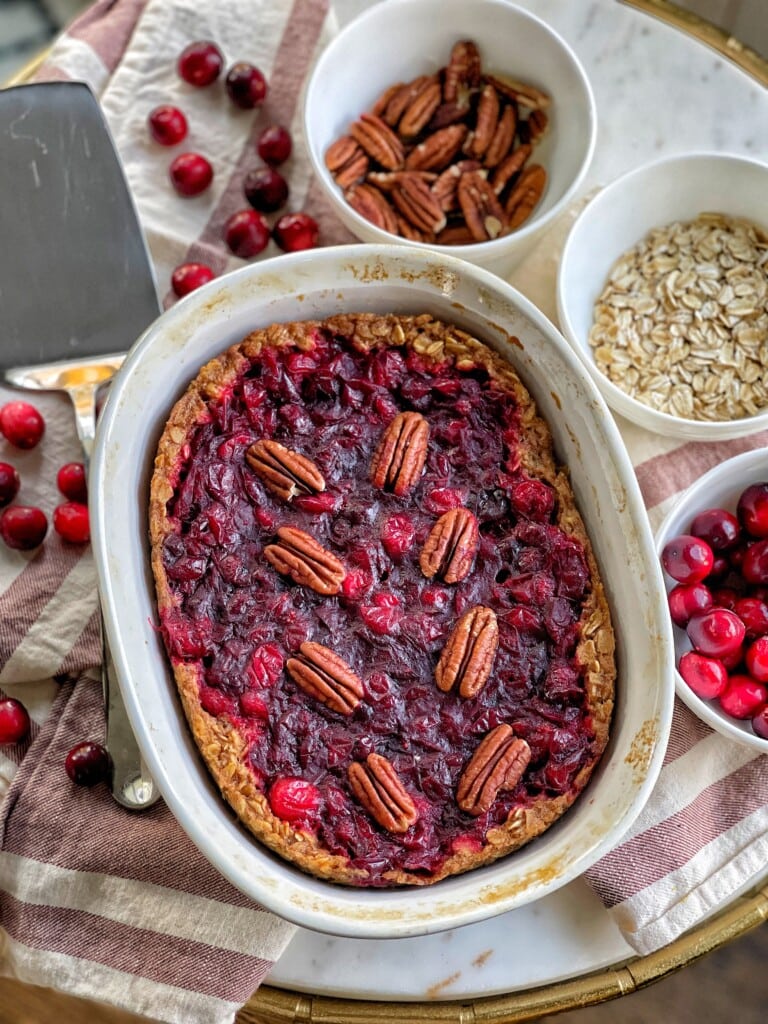 cranberry baked oatmeal