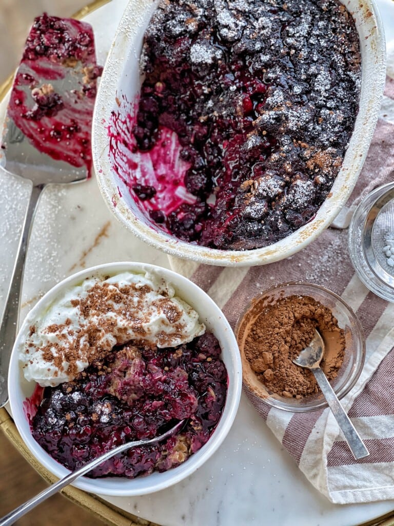 mixed berry baked oatmeals