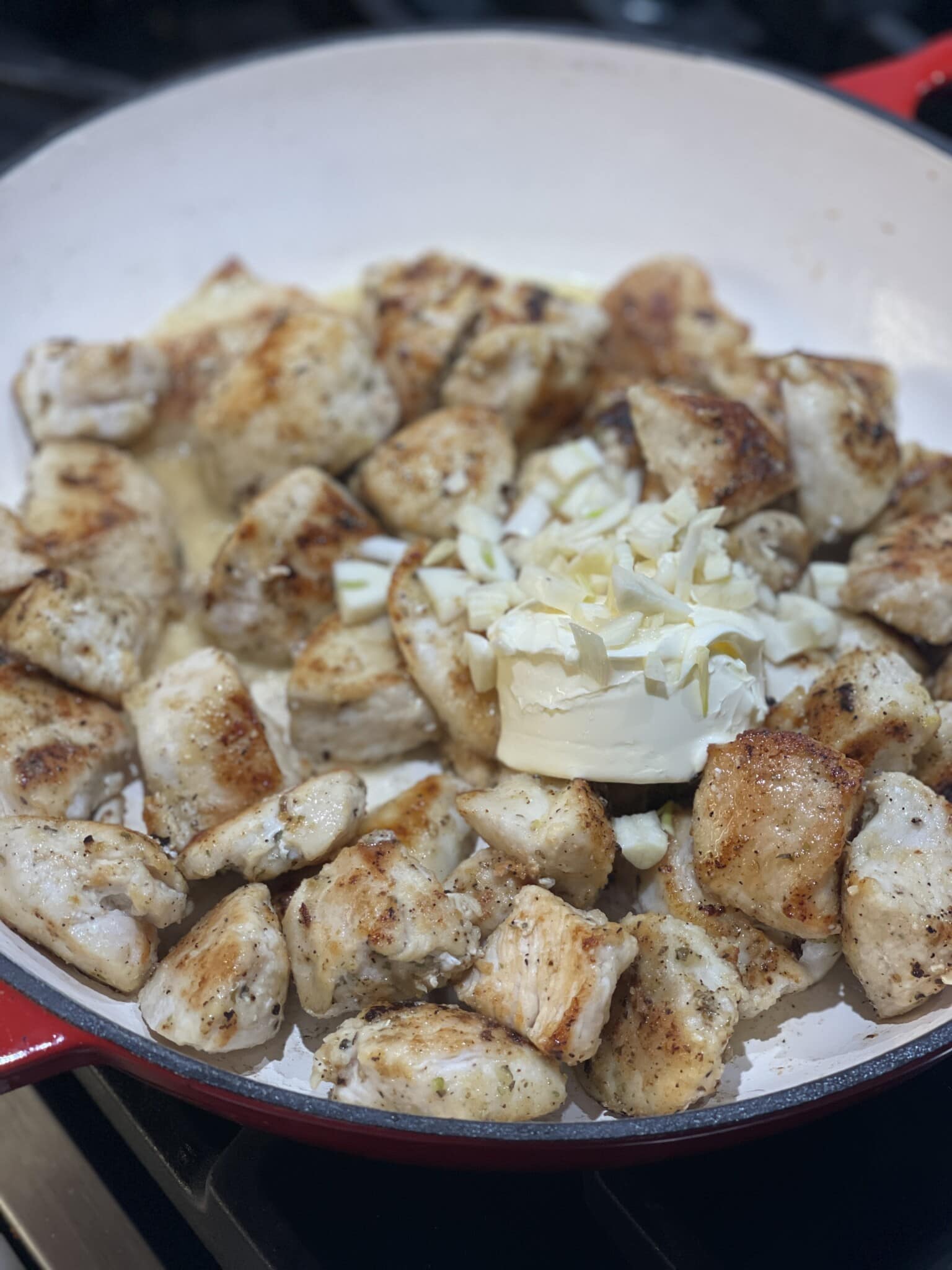 Healthy Garlic Lemon Chicken Bites Sweet Savory and Steph