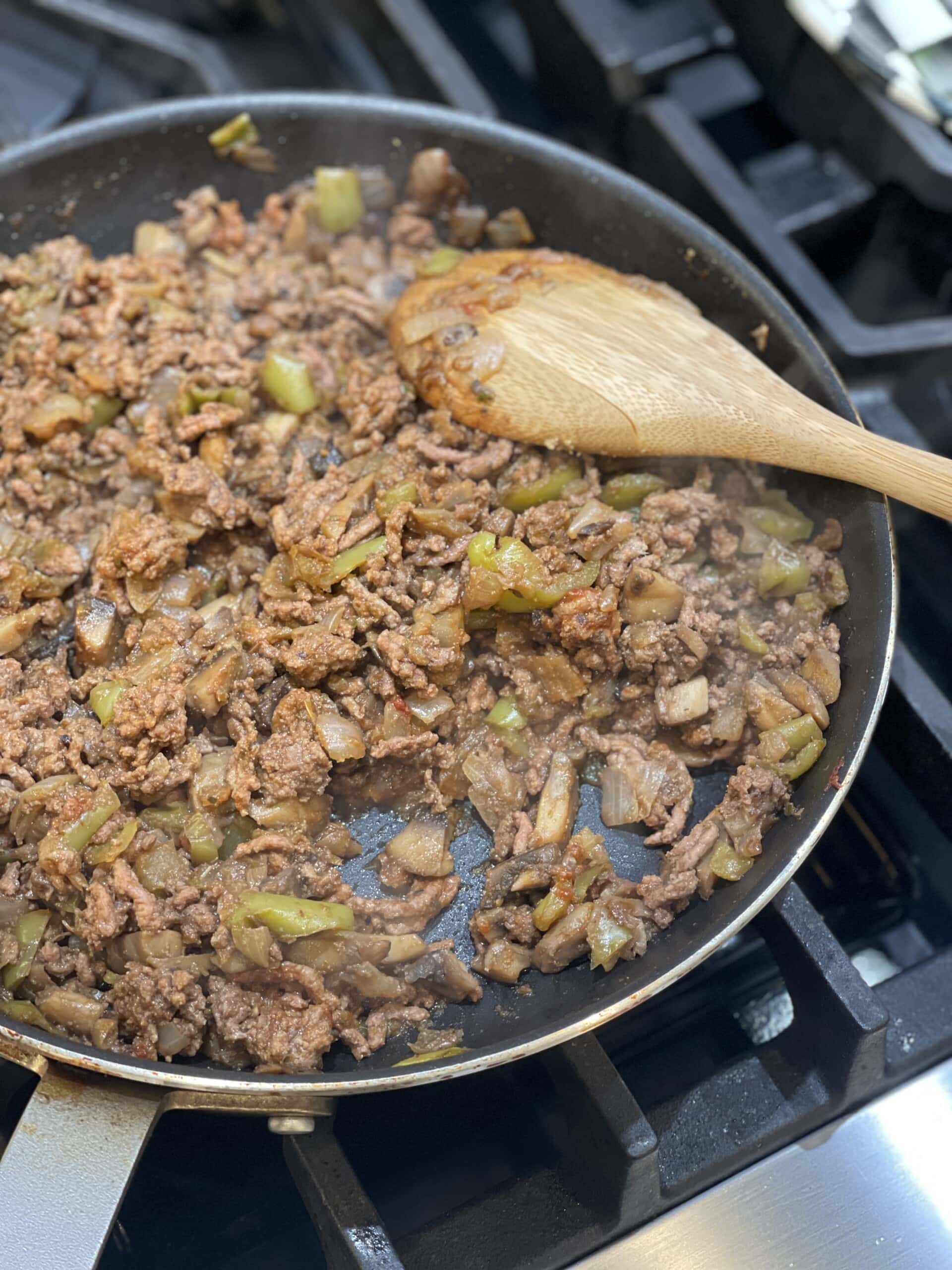 Air Fried Philly Cheesesteak Egg Rolls Sweet Savory and Steph