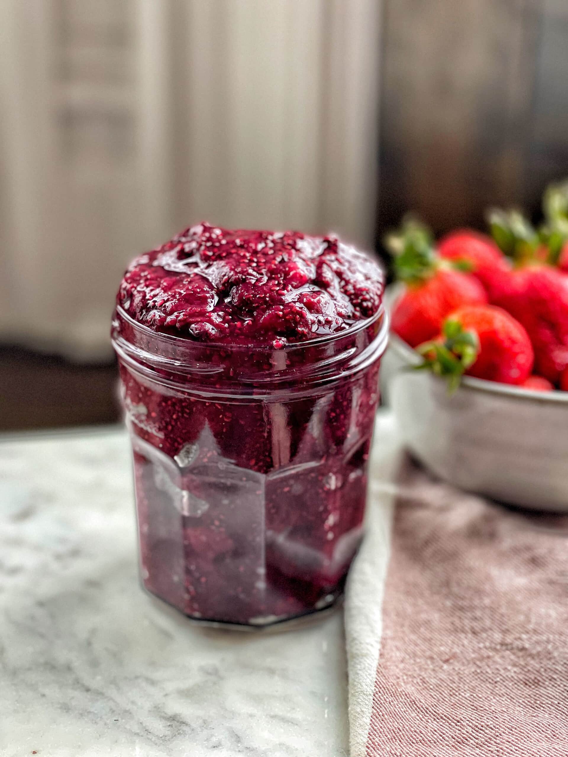 Raspberry Jam Recipe, Zero Calorie Sweetener & Sugar Substitute