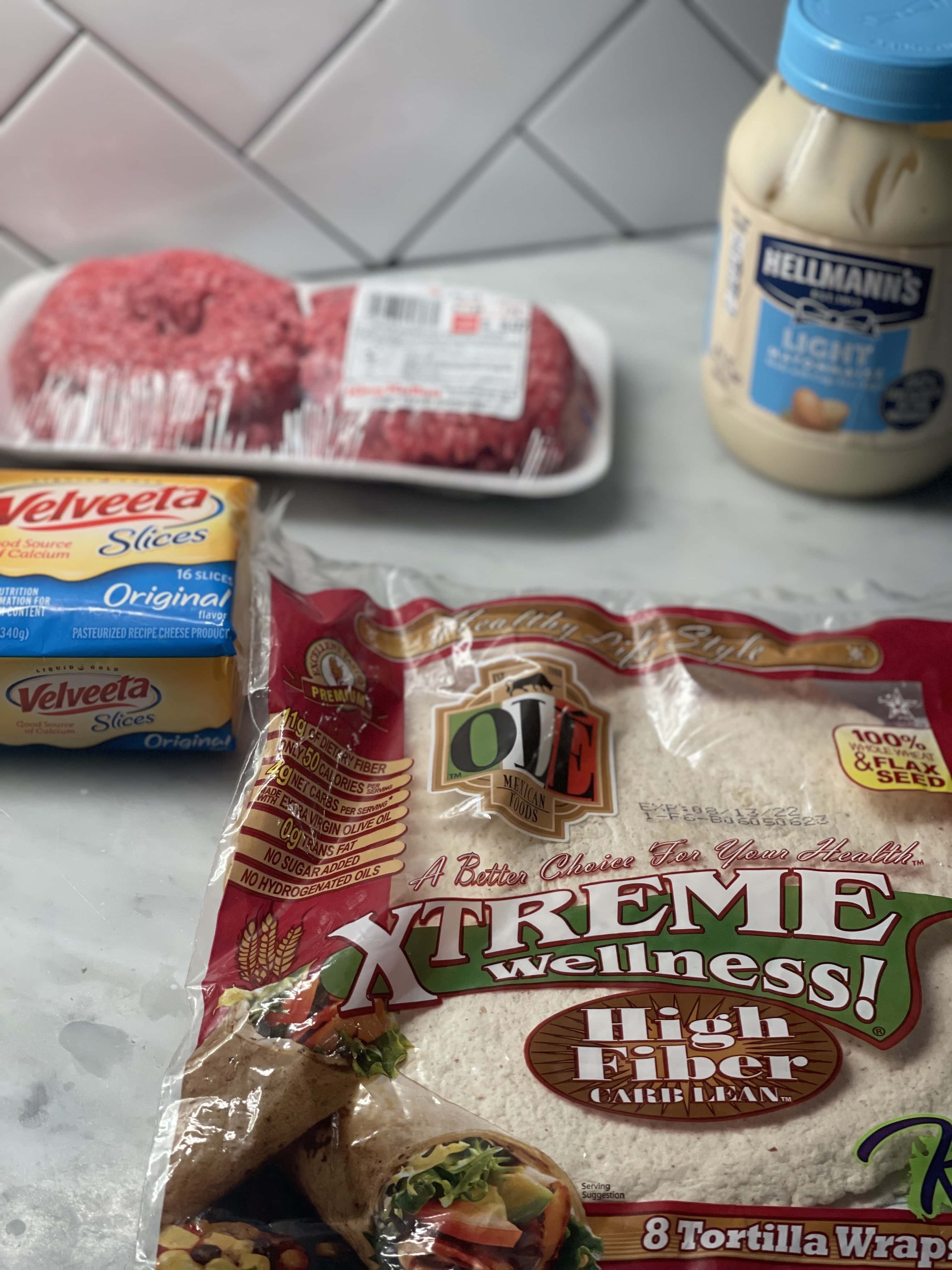 Skinny Big Mac Quesadilla Sweet Savory and Steph