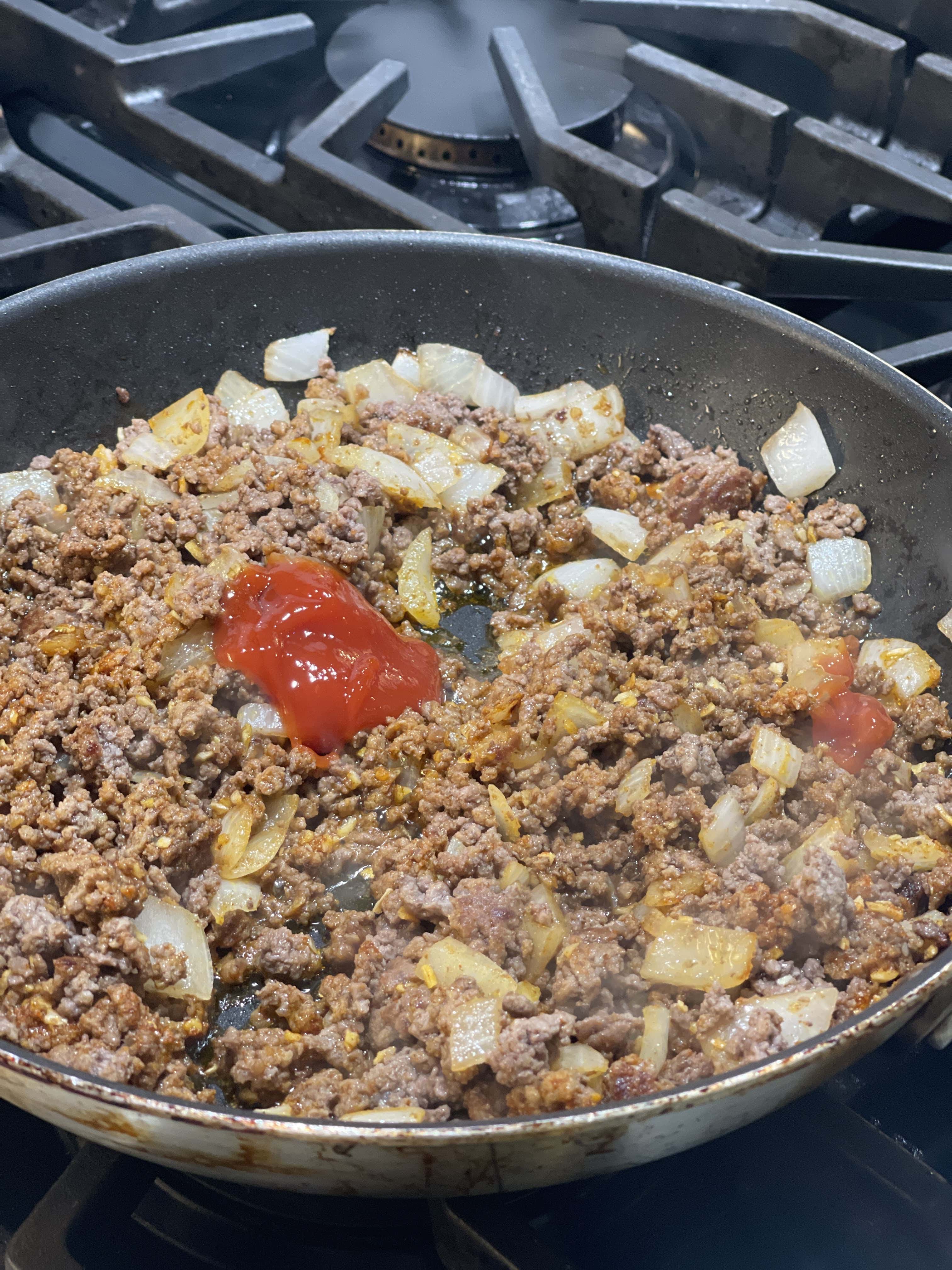 Skinny Big Mac Quesadilla Sweet Savory and Steph