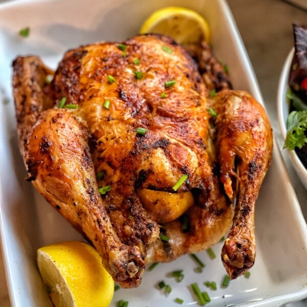 Healthy Air Fried Rotisserie Chicken Sweet Savory and Steph