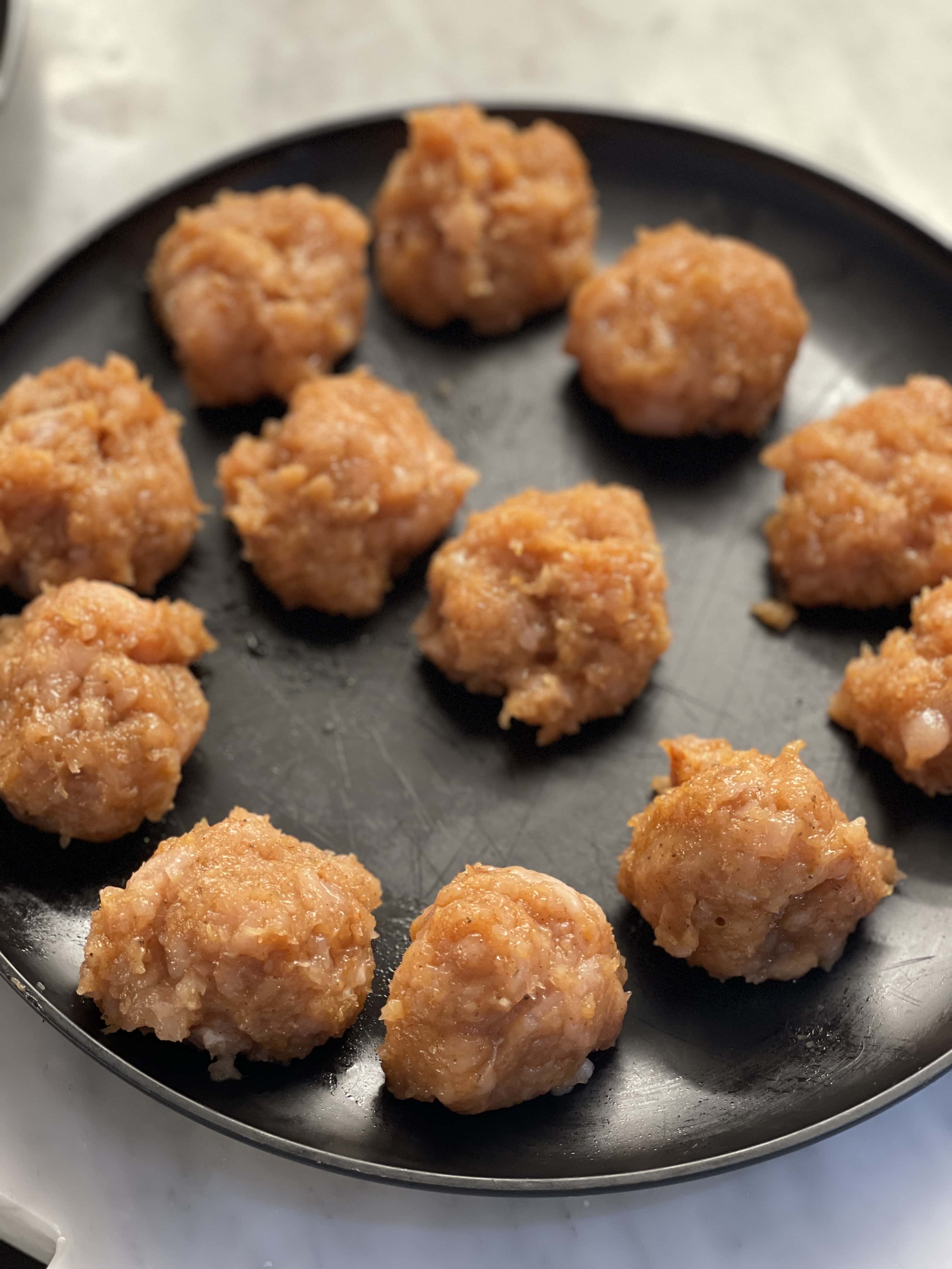 Homemade Maple Chicken Sausage Patties - Sweet Savory and Steph