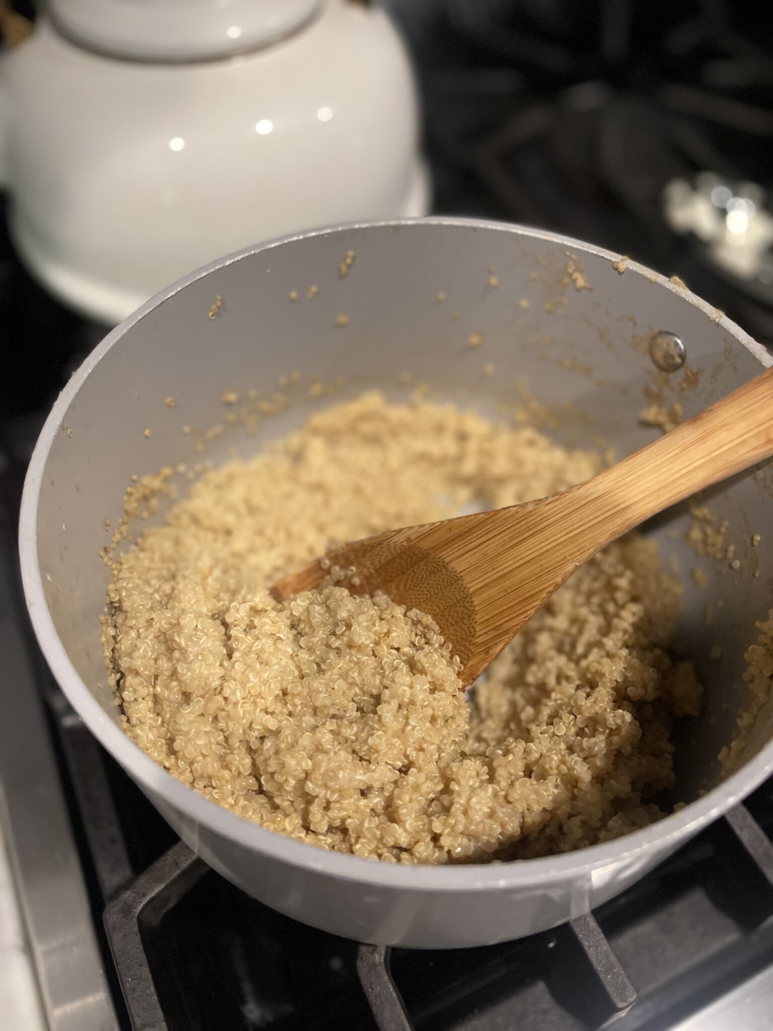 Sweet Quinoa Breakfast Oatmeal Sweet Savory and Steph