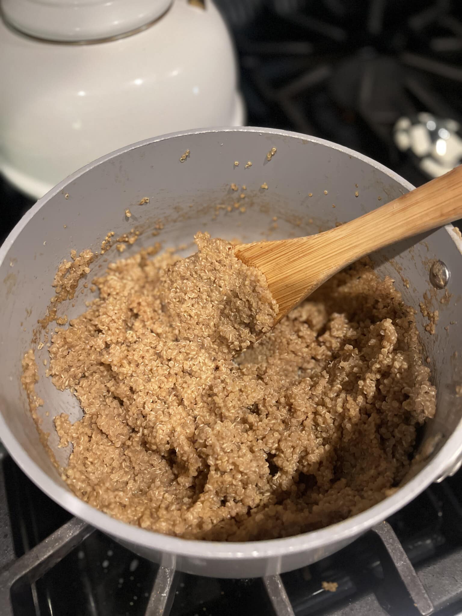 Sweet Quinoa Breakfast Oatmeal Sweet Savory and Steph