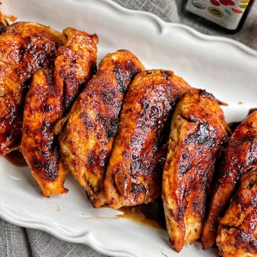 maple balsamic glazed chicken breast