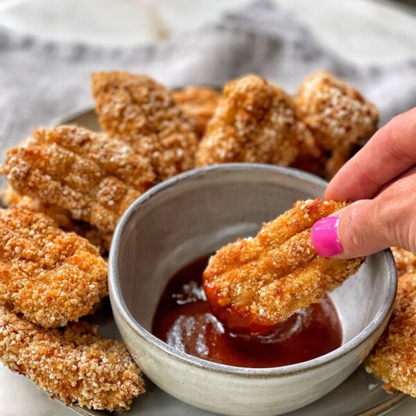 Homemade Baked Chicken Nuggets with Ground Chicken Sweet Savory and Steph