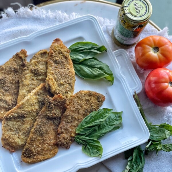 Healthy Baked Pesto Chicken Cutlets Sweet Savory and Steph