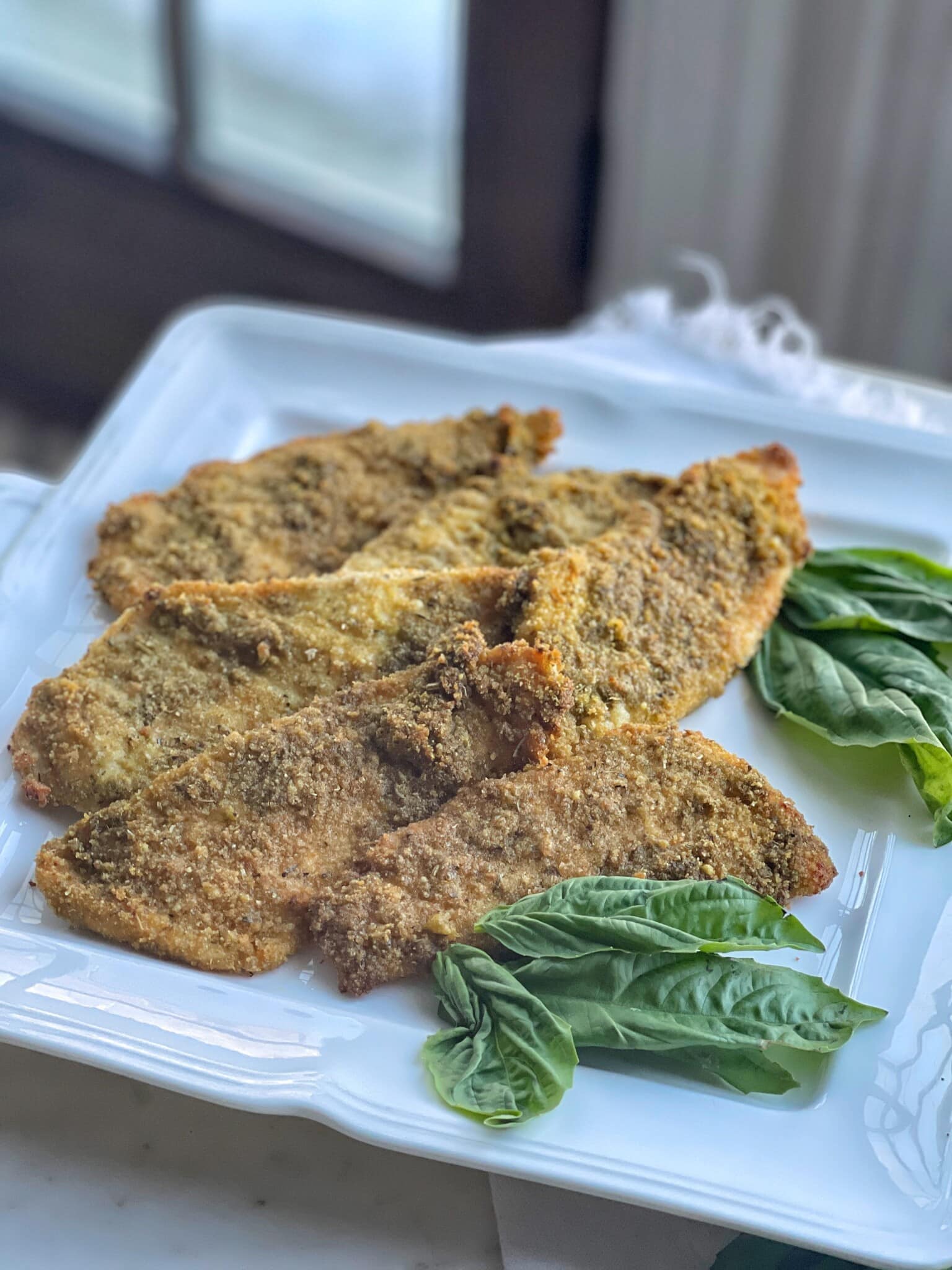 Healthy Baked Pesto Chicken Cutlets Sweet Savory and Steph
