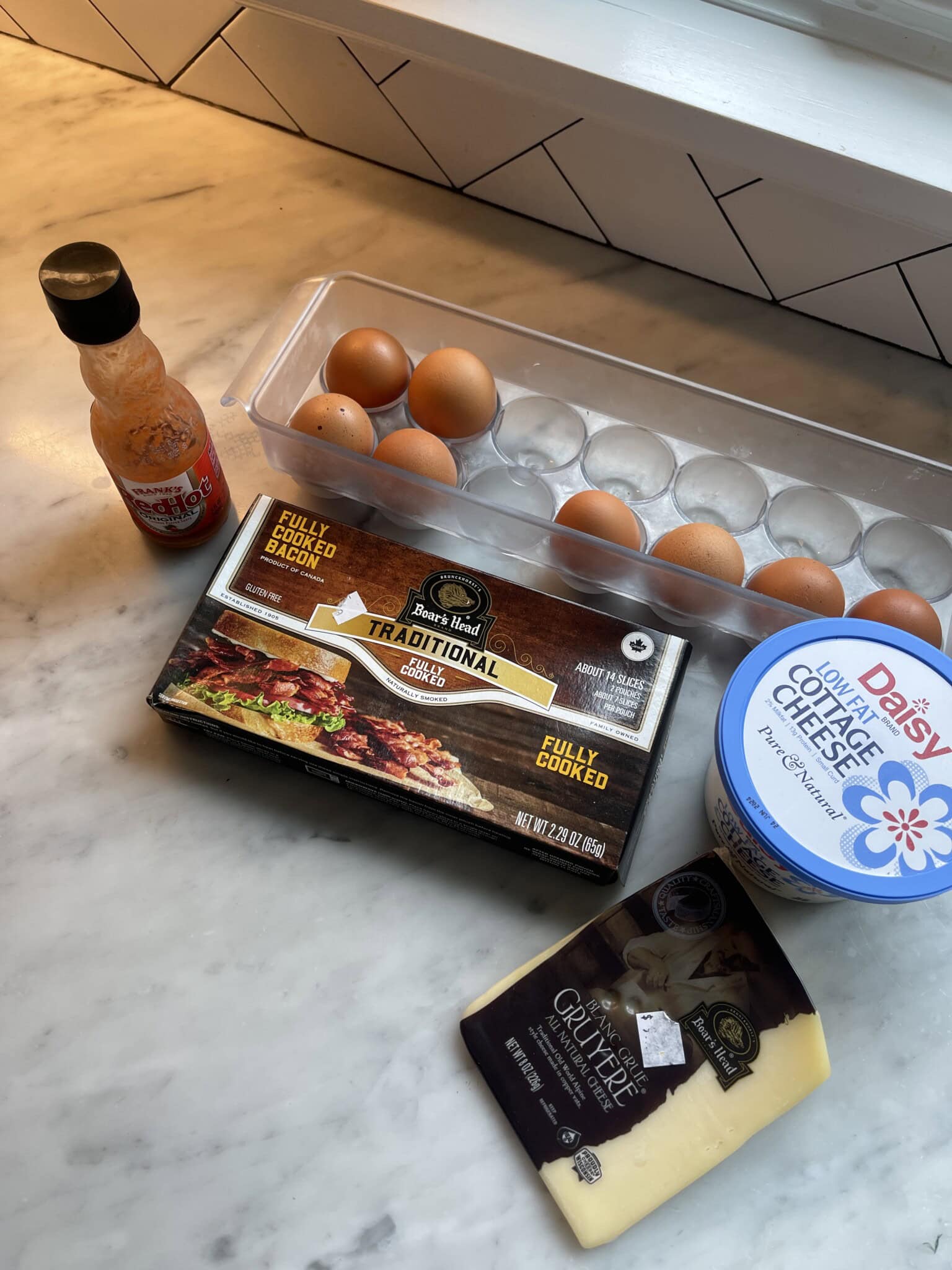 Copycat Bacon Gruyere Egg Bites - Sweet Savory and Steph