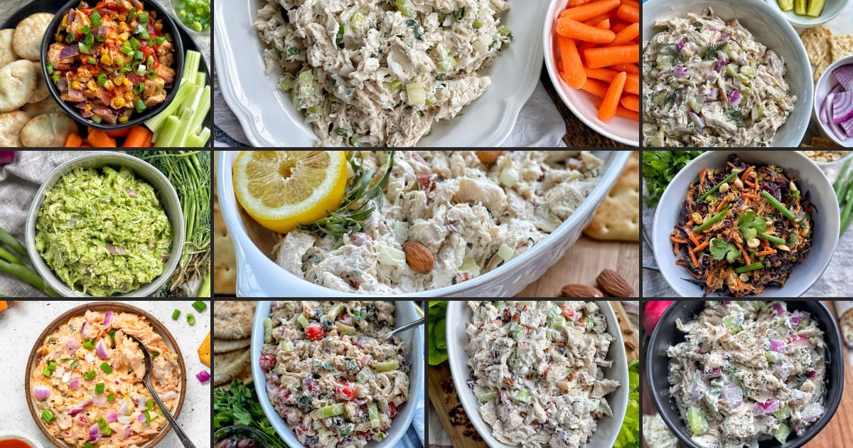10 Easy, Healthy Chicken Salad Recipes That Are Great For Meal ...